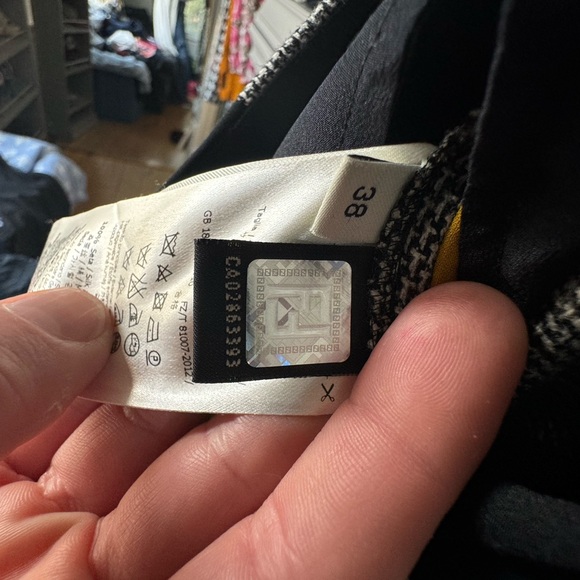 Fendi mixed fabric pants with original hanger - Picture 7 of 8